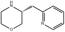 Morpholine, 3-(2-pyridinylmethyl)-, (3R)- 구조식 이미지