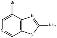 Thiazolo[5,4-c]pyridin-2-amine, 7-bromo- 구조식 이미지