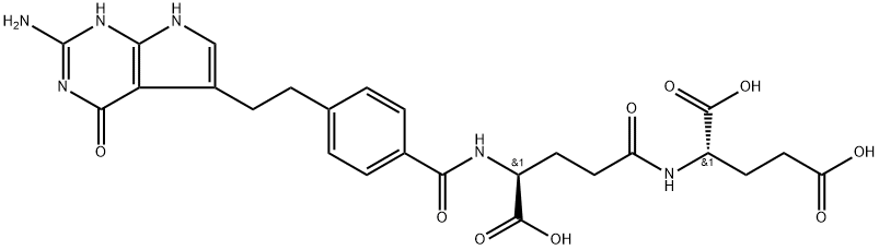 PeMetrexedEP불순물D 구조식 이미지