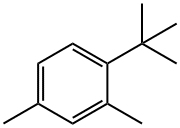 Benzene, 1-(1,1-dimethylethyl)-2,4-dimethyl- 구조식 이미지