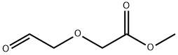 Acetic acid, 2-(2-oxoethoxy)-, methyl ester Structure