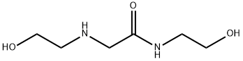 N-(2-Hydroxyethyl)-2[(2-hydroxyethyl)amino]acetamide, 75 % 구조식 이미지