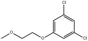 Benzene, 1,3-dichloro-5-(2-methoxyethoxy)- Structure