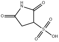 3-Pyrrolidinesulfonic acid, 2,5-dioxo- Structure