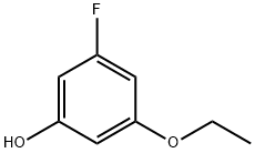 Phenol, 3-ethoxy-5-fluoro- Structure