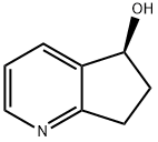 (S)-6,7-Dihydro-5H-cyclopenta[b]pyridin-5-ol 구조식 이미지