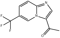 1-(6-(Trifluoromethyl)imidazo[1,2-a]pyridin-3-yl)ethanone Structure