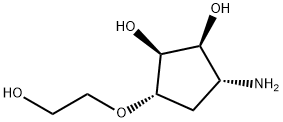 (1s,2s,3r,5s)-3-[7-[[(1r,2s)-2-(3,4-difluorophenyl) cyclopropyl]amino]-5-propylsulfanyltriazolo Structure