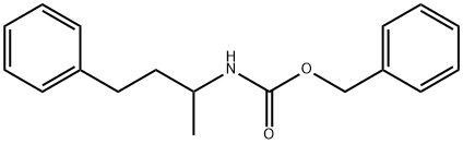 Carbamic acid, N-(1-methyl-3-phenylpropyl)-, phenylmethyl ester 구조식 이미지