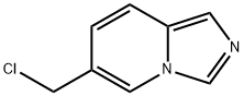 Imidazo[1,5-a]pyridine, 6-(chloromethyl)- Structure