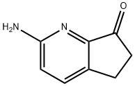 7H-Cyclopenta[b]pyridin-7-one, 2-amino-5,6-dihydro- Structure