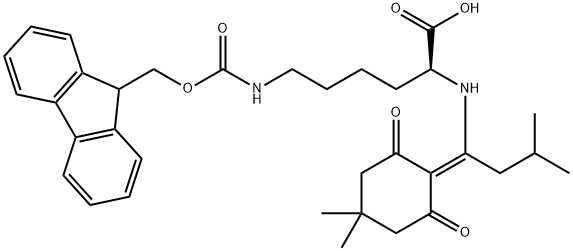 ivDde-Lys(Fmoc)-OH Structure