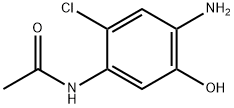 Acetamide, N-(4-amino-2-chloro-5-hydroxyphenyl)- Structure