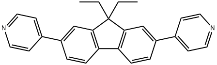 2,7-bis(4-pyridyl)-9,9-diethylfluorene 구조식 이미지