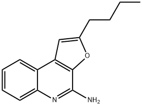 2-Butylfuro[2,3-c]quinolin-4-amine TFA salt Structure