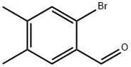 Benzaldehyde, 2-bromo-4,5-dimethyl- Structure