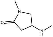 1-Methyl-4-(methylamino)pyrrolidin-2-one 구조식 이미지