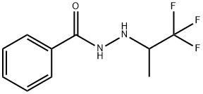 Benzoic acid, 2-(2,2,2-trifluoro-1-methylethyl)hydrazide Structure