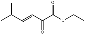 3-Hexenoic acid, 5-methyl-2-oxo-, ethyl ester, (3E)- Structure