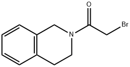 Ethanone, 2-bromo-1-(3,4-dihydro-2(1H)-isoquinolinyl)- Structure