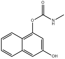 1,3-Naphthalenediol, 1-(methylcarbamate) (9CI) 구조식 이미지