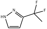 1H-Pyrazole, 3-(1,1-difluoroethyl)- Structure