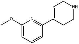 2,4′-Bipyridine, 1′,2′,3′,6′-tetrahydro-6-methoxy- 구조식 이미지