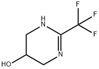 5-Pyrimidinol, 1,4,5,6-tetrahydro-2-(trifluoromethyl)- Structure