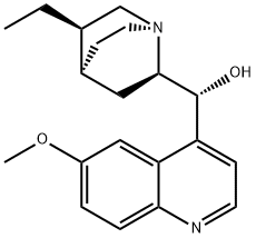 Cinchonan-9-ol, 10,11-dihydro-6'-methoxy-, (9R)- Structure