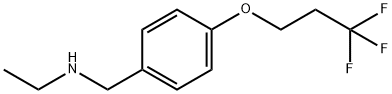 ethyl[4-(3,3,3-trifluoropropoxy)benzyl]amine Structure