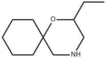 1-Oxa-4-azaspiro[5.5]undecane,2-ethyl- Structure