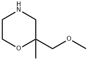 2-(methoxymethyl)-2-methylmorpholine 구조식 이미지