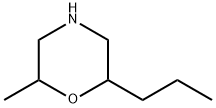 Morpholine, 2-methyl-6-propyl- 구조식 이미지