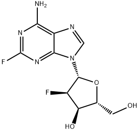 9-(2'-Deoxy-2'-fluoro-b-D-ribofuranosyl)-2-fluoroadenine Structure