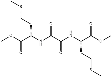 (S,S)-2-[[[1-(methoxycarbonyl)-3-(methylsulfanyl)propylamino]oxalyl]amino]-4-(methylsulfanyl)butyric acid methyl ester 구조식 이미지