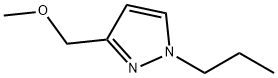 3-(methoxymethyl)-1-propyl-1H-pyrazole Structure