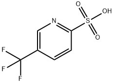 5-(trifluoromethyl)pyridine-2-sulfonic acid Structure