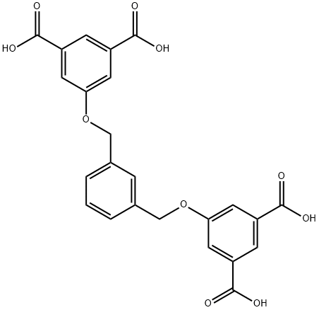 5,5'-(1,3-phenylenebis(methylene))bis(oxy)diisophthalic acid Structure