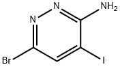 3-Pyridazinamine, 6-bromo-4-iodo- 구조식 이미지