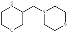 Morpholine,3-(4-thiomorpholinylmethyl)- 구조식 이미지
