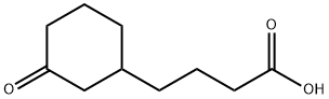 Cyclohexanebutanoic acid, 3-oxo- Structure