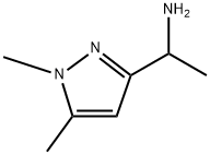 1-(1,5-dimethyl-1H-pyrazol-3-yl)ethanamine Structure