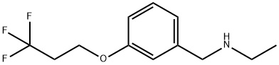 ethyl[3-(3,3,3-trifluoropropoxy)benzyl]amine Structure