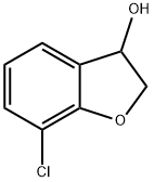 7-chloro-2,3-dihydro-1-benzofuran-3-ol Structure