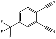 1,2-Benzenedicarbonitrile, 4-(trifluoromethyl)- Structure