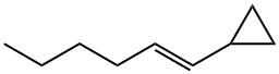 Cyclopropane, (1E)-1-hexen-1-yl- Structure