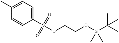 2-tert-Butyldimethylsilyloxyethyl Tosylate 구조식 이미지