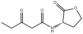 N-3-oxo-pentanoyl-L-Homoserine lactone 구조식 이미지