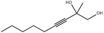 3-Nonyne-1,2-diol, 2-methyl- 구조식 이미지
