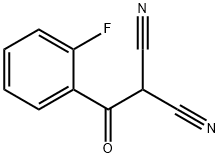 Propanedinitrile, 2-(2-fluorobenzoyl)- Structure